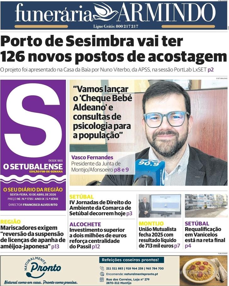 Capa O Setubalense - 2026-04-10