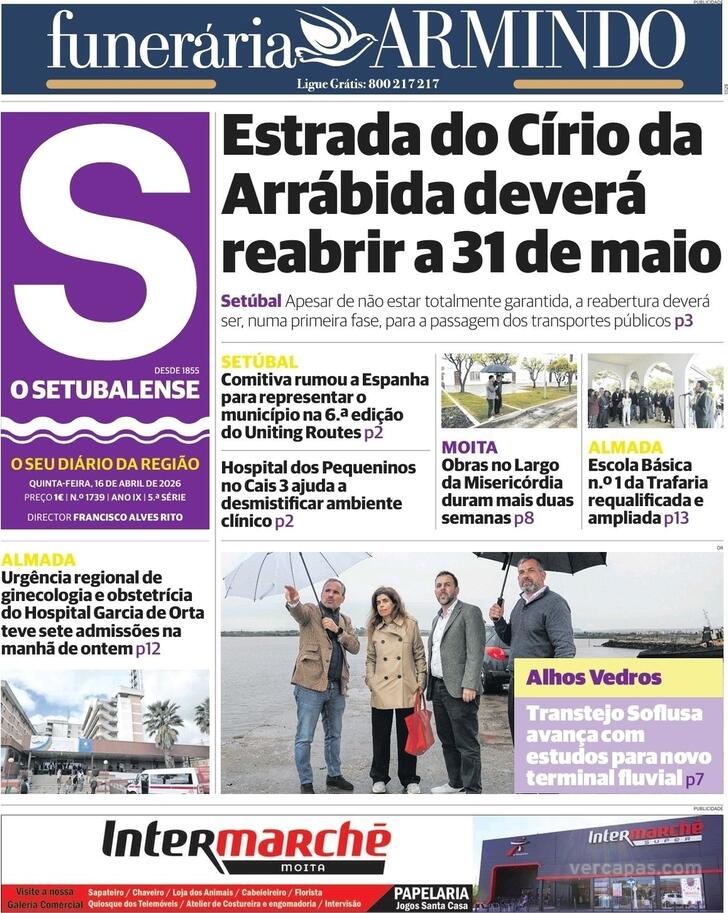 Capa O Setubalense - 2026-04-16