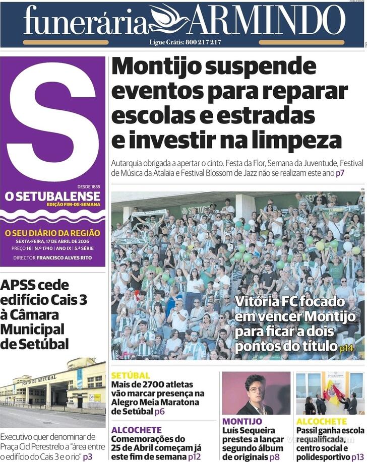 Capa O Setubalense - 2026-04-17