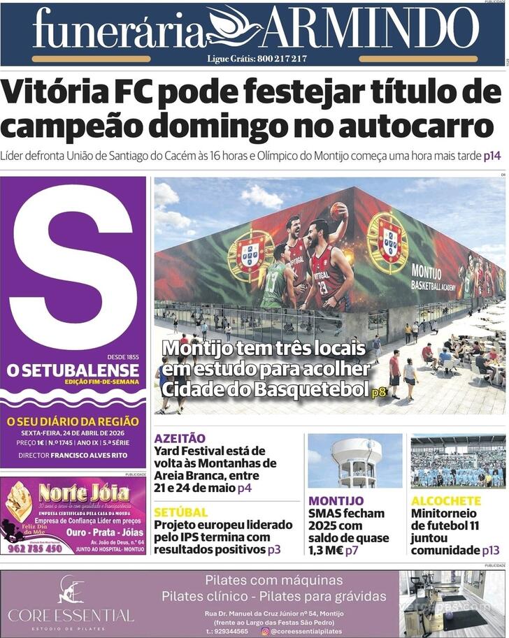 Capa O Setubalense - 2026-04-24