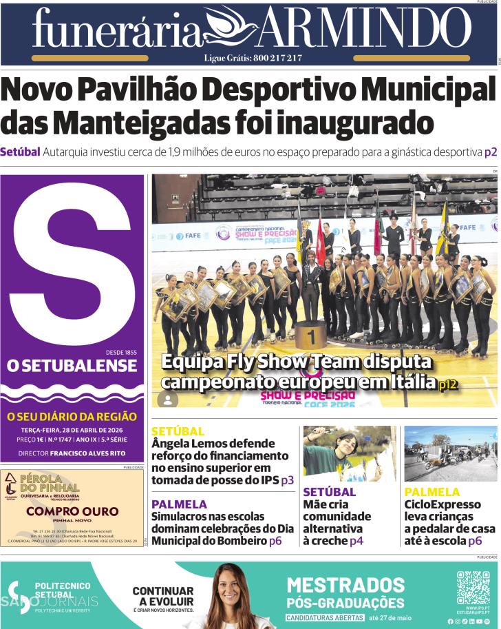 Capa O Setubalense - 2026-04-28