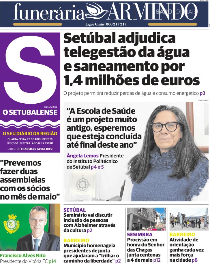 Capa O Setubalense - 2026-04-29