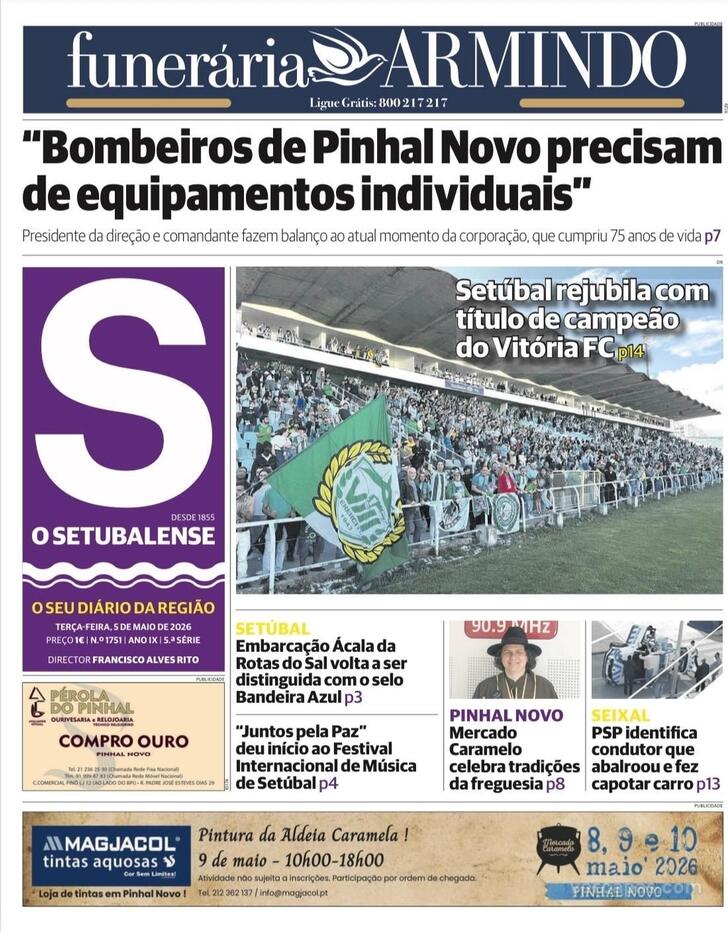 Capa O Setubalense - 2026-05-05