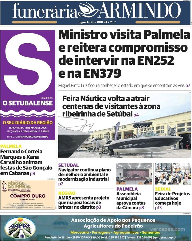Capa O Setubalense - 2026-05-12