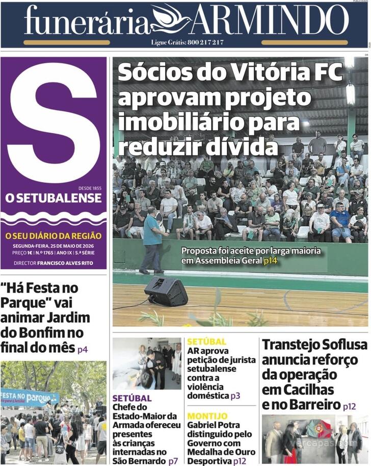 Capa O Setubalense - 2026-05-25