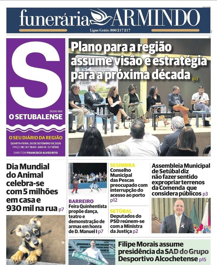 Capa O Setubalense - 2026-09-30
