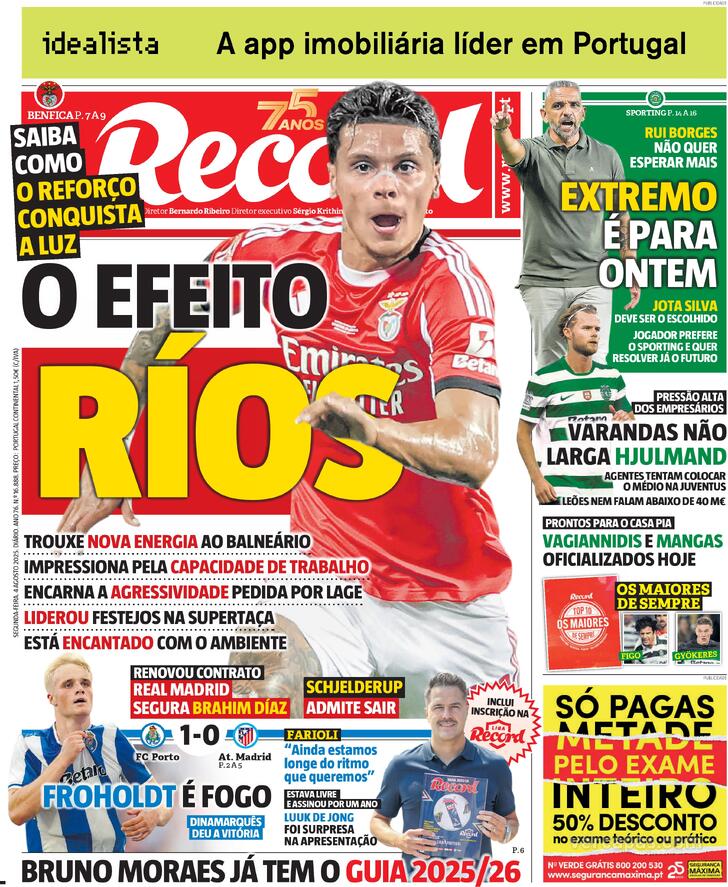 Capa Record - 2025-08-04