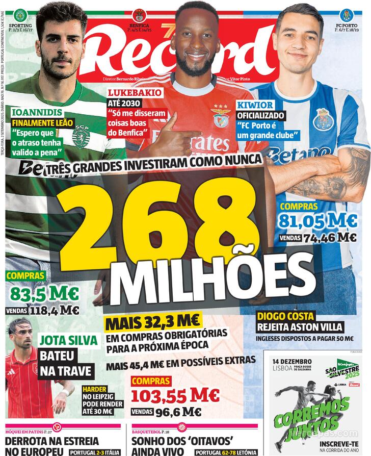 Capa Record - 2025-09-02