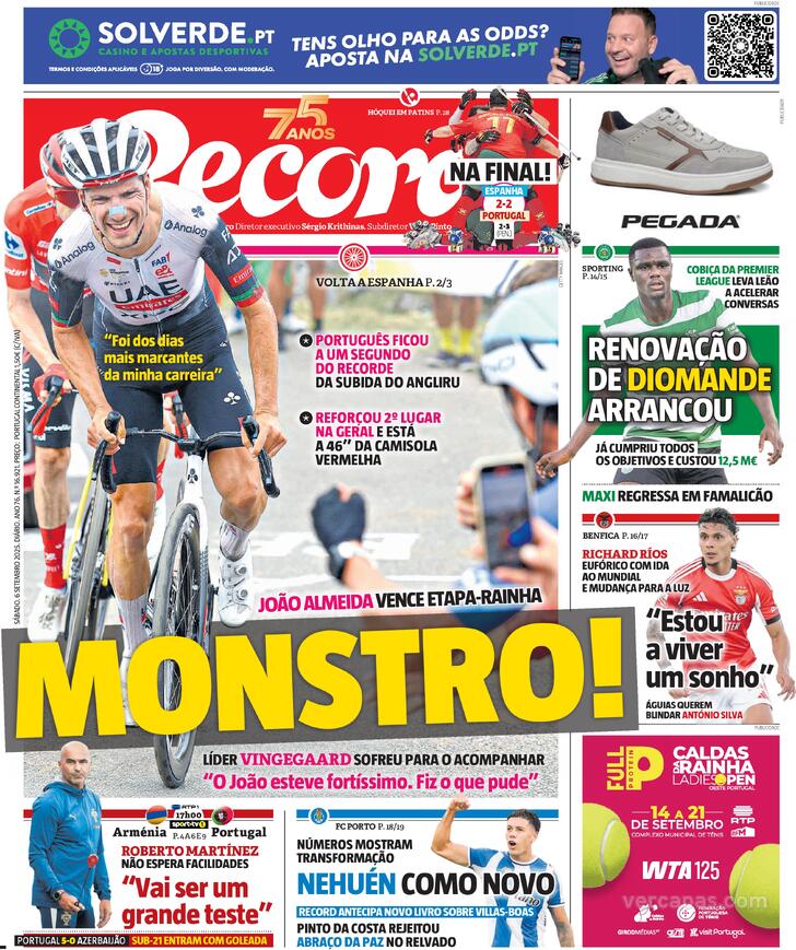 Capa Record - 2025-09-06