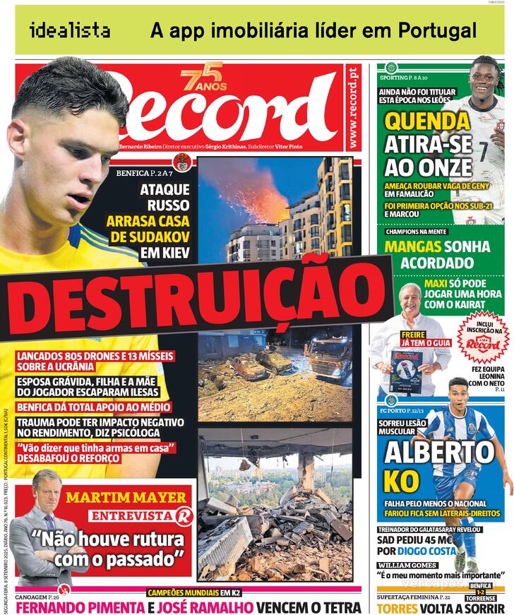 Capa Record - 2025-09-08