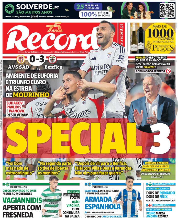 Capa Record - 2025-09-21