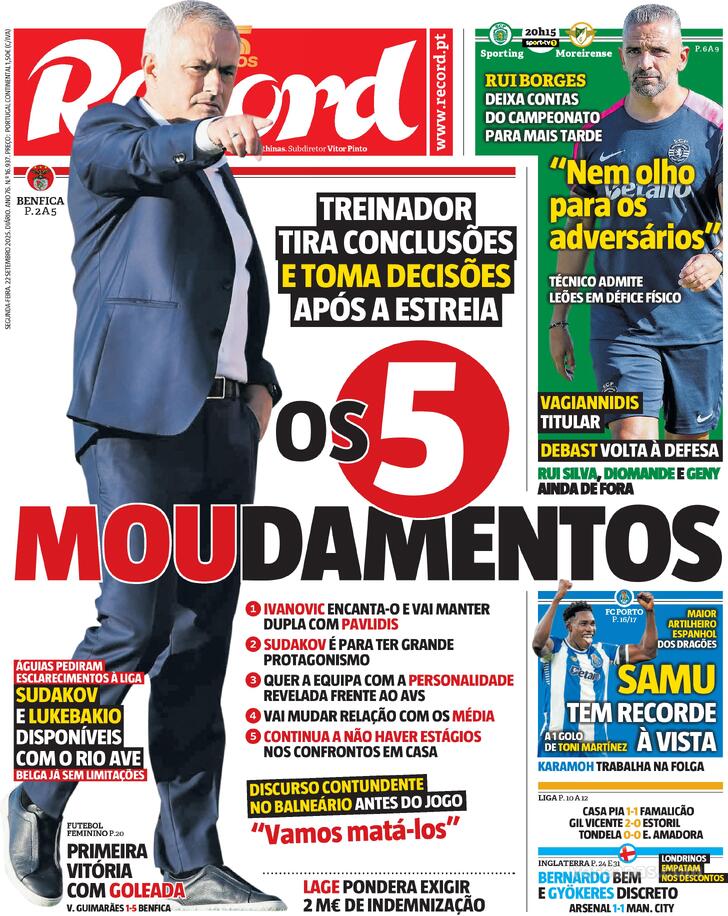 Capa Record - 2025-09-22