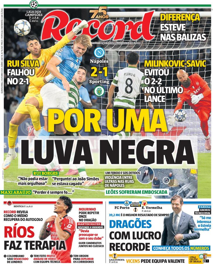 Capa Record - 2025-10-02