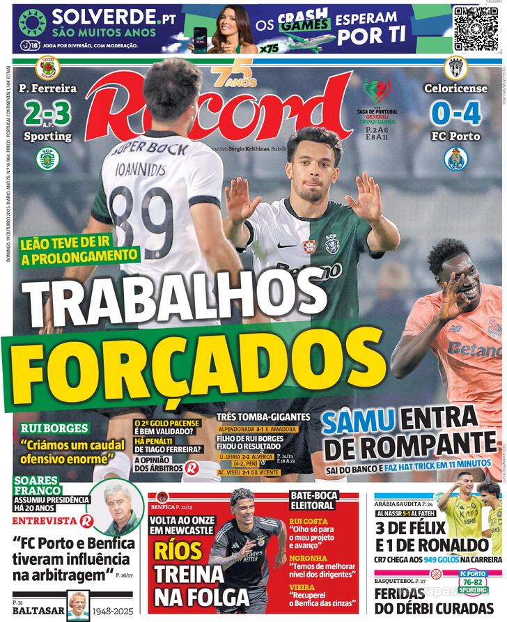 Capa Record - 2025-10-19