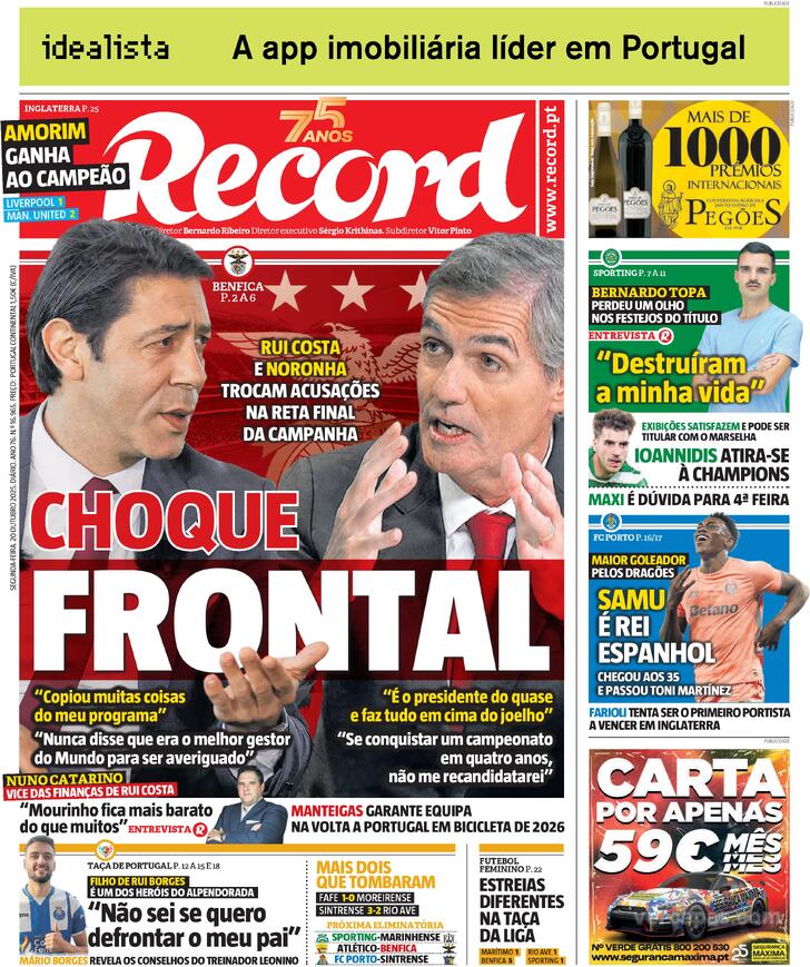 Capa Record - 2025-10-20