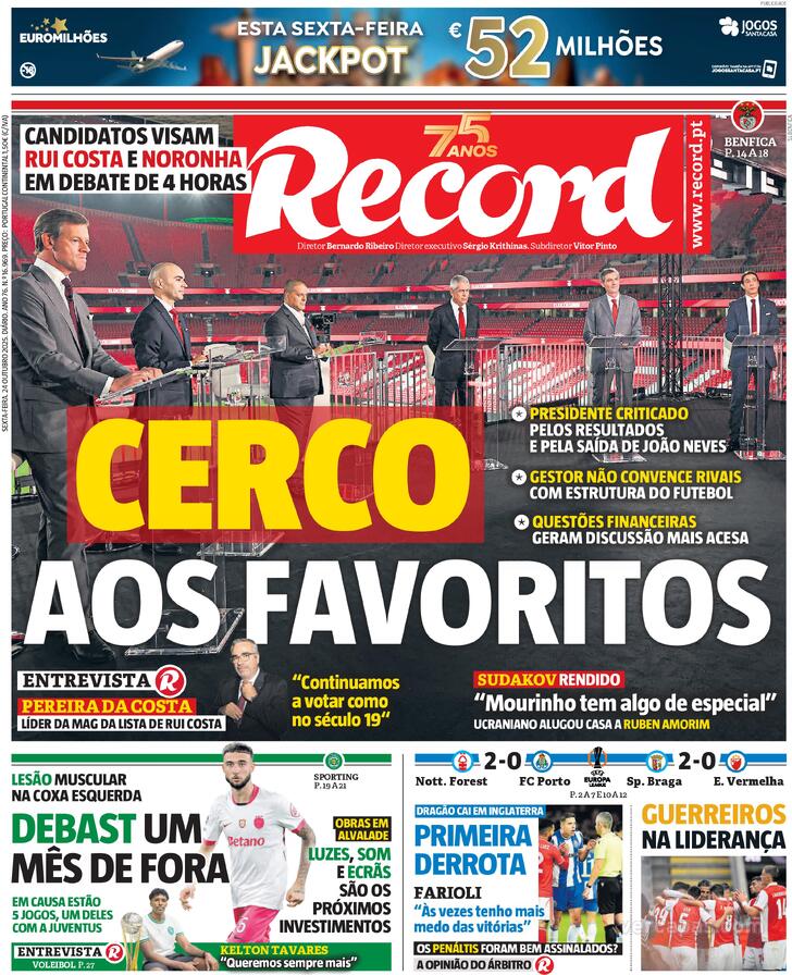 Capa Record - 2025-10-24