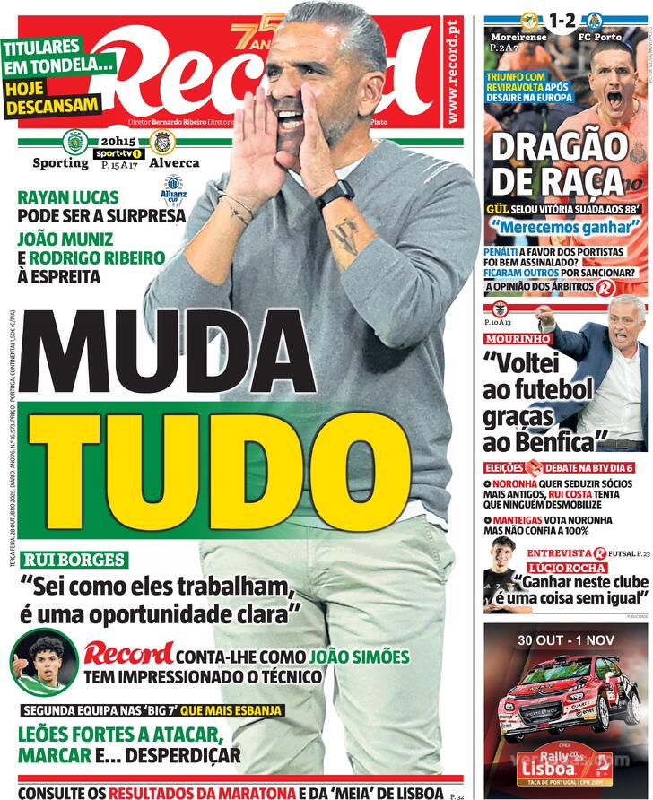 Capa Record - 2025-10-28