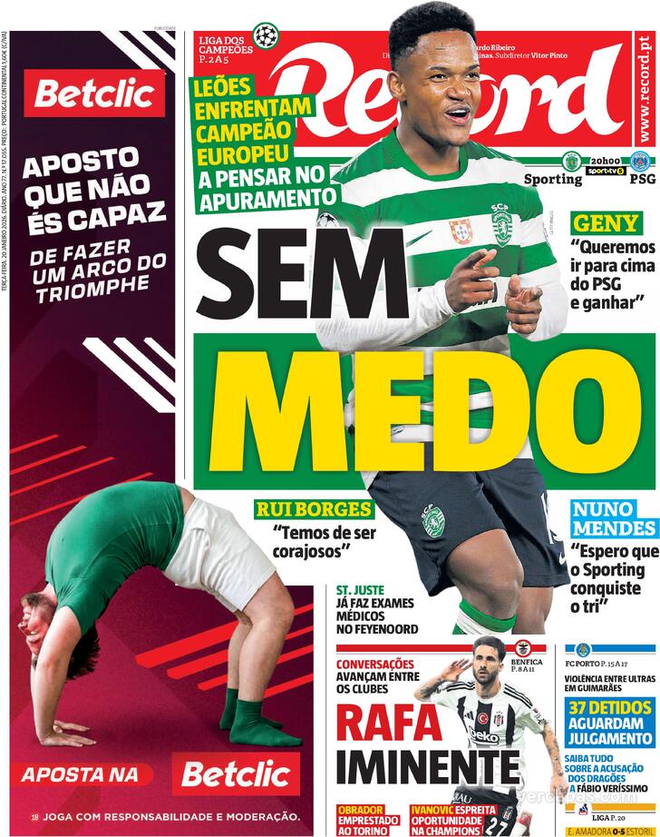 Capa Record - 2026-01-20