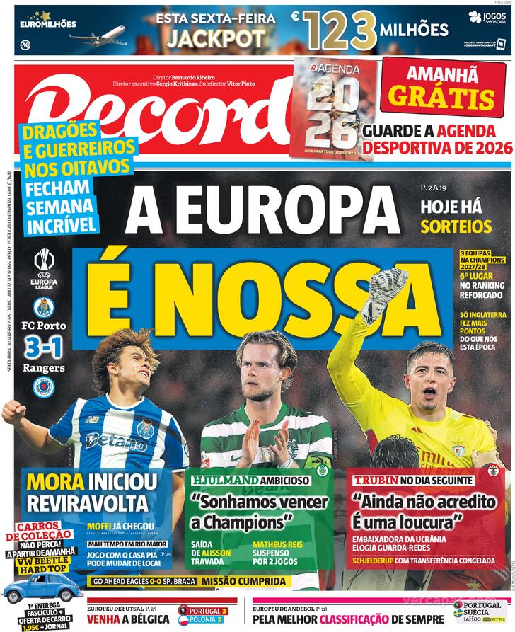 Capa Record - 2026-01-30