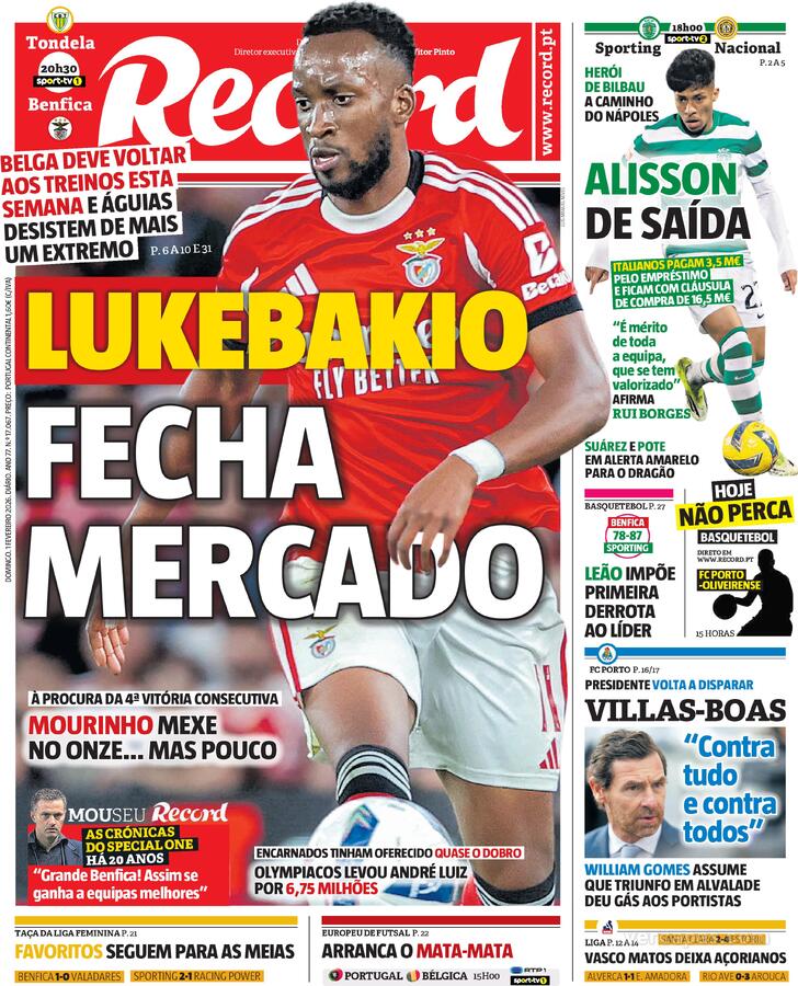 Capa Record - 2026-02-01
