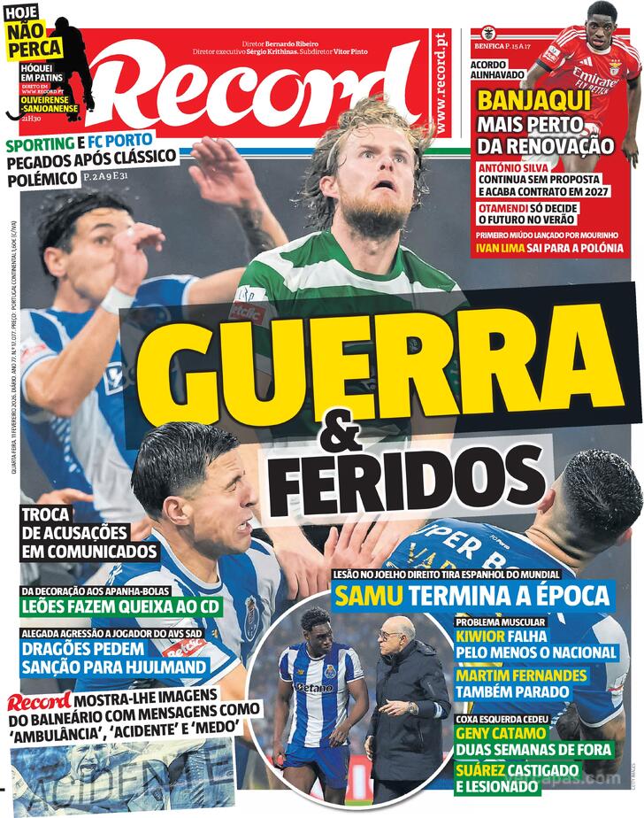 Capa Record - 2026-02-11