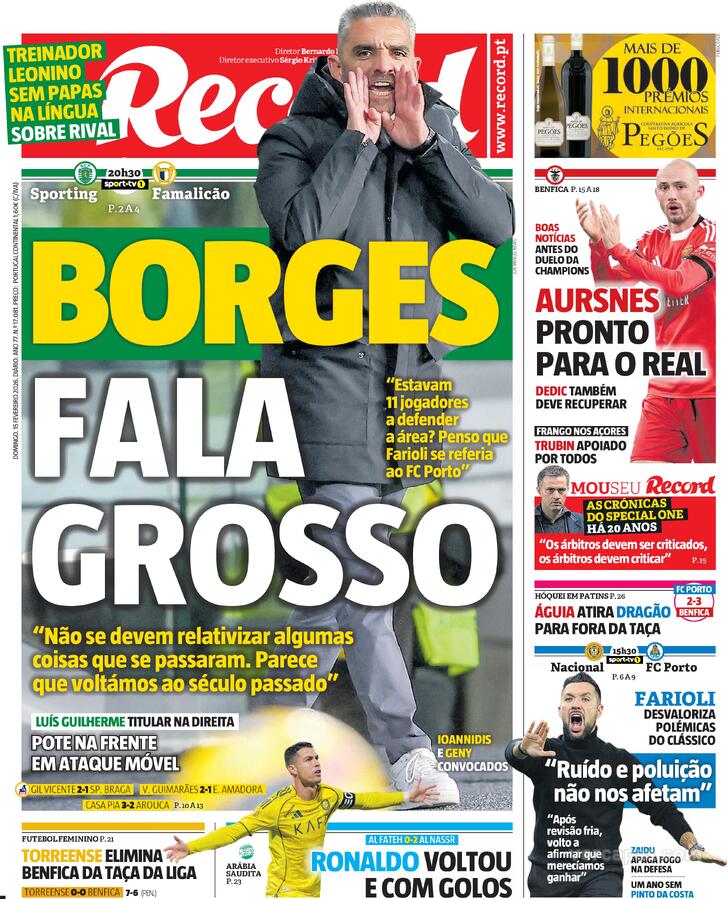Capa Record - 2026-02-15