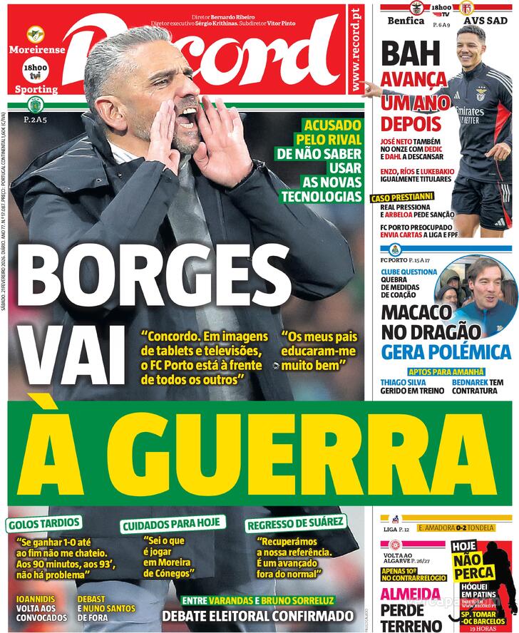 Capa Record - 2026-02-21