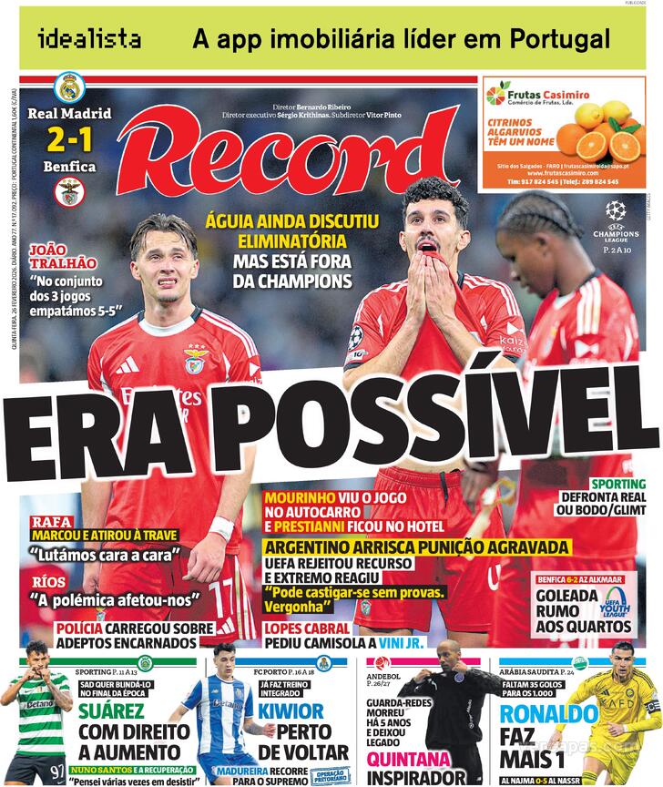 Capa Record - 2026-02-26
