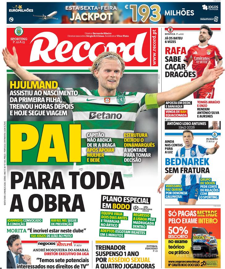 Capa Record - 2026-03-06