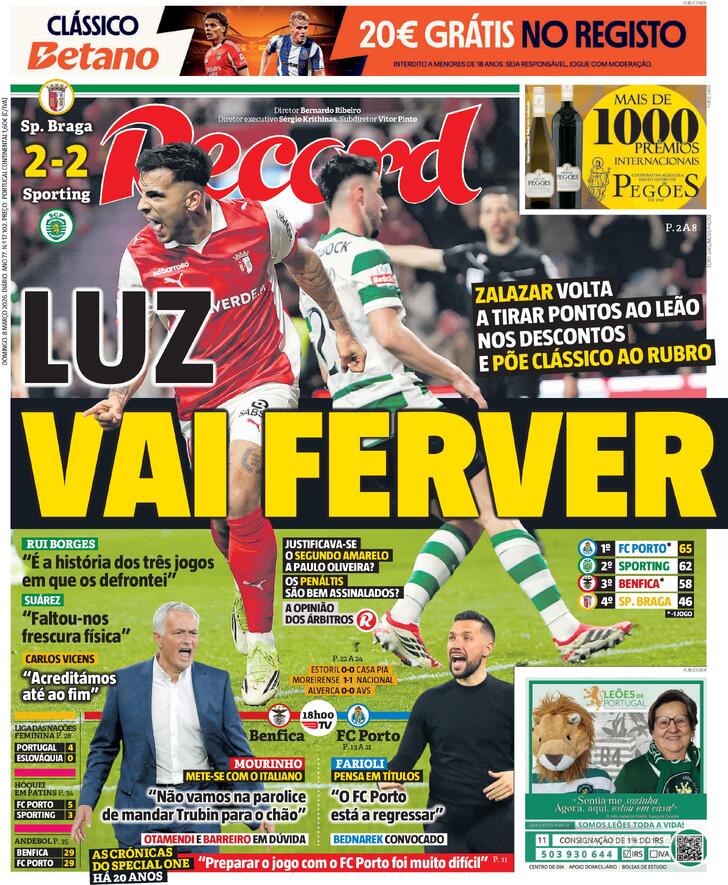 Capa Record - 2026-03-08
