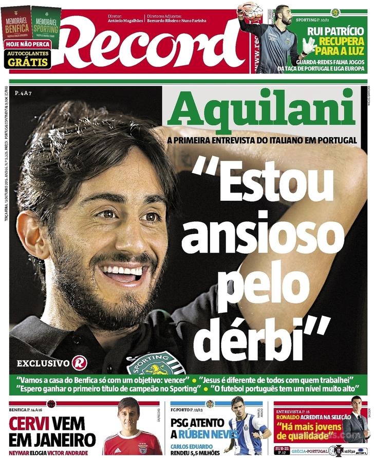 Capa Record - 2015-10-13