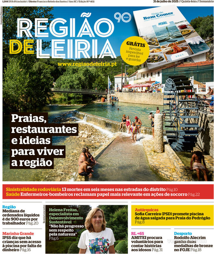 Capa Regio de Leiria - 2025-07-31