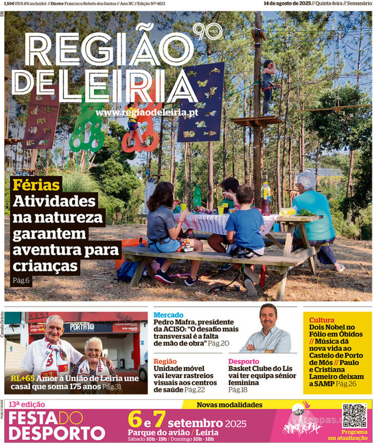 Capa Regio de Leiria - 2025-08-14