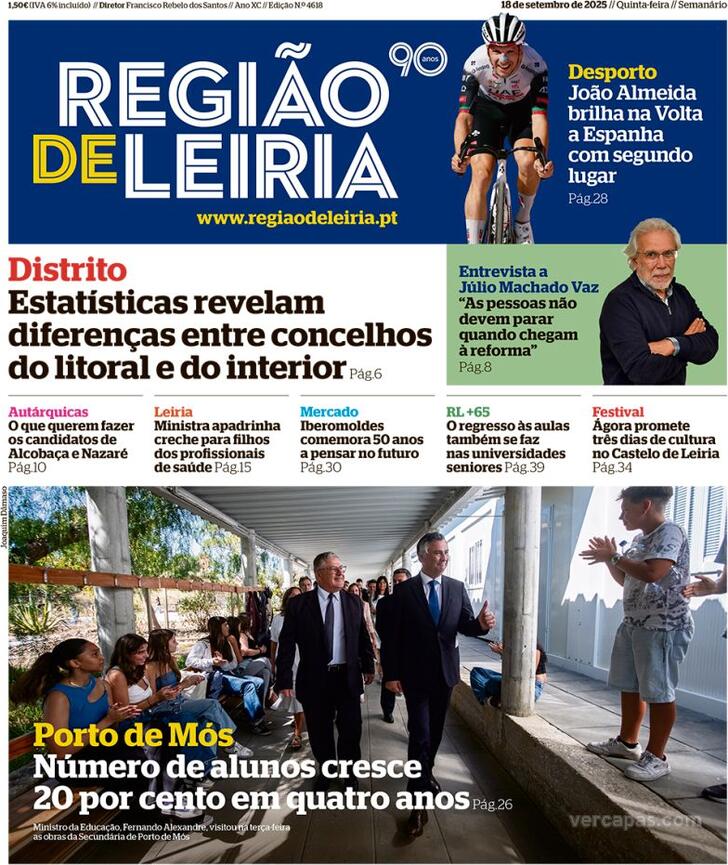 Capa Regio de Leiria - 2025-09-18