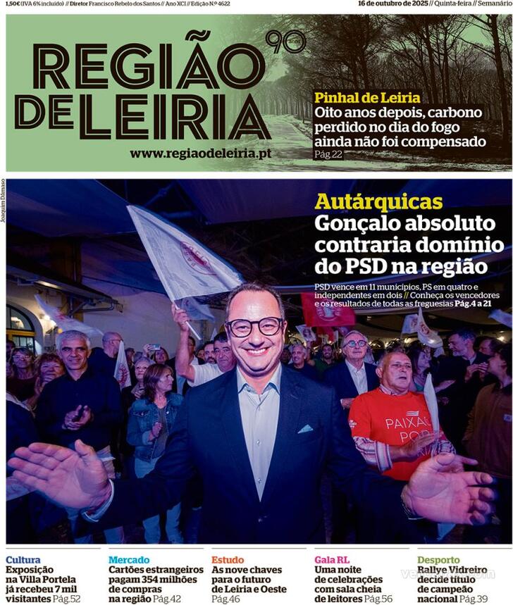 Capa Regio de Leiria - 2025-10-16