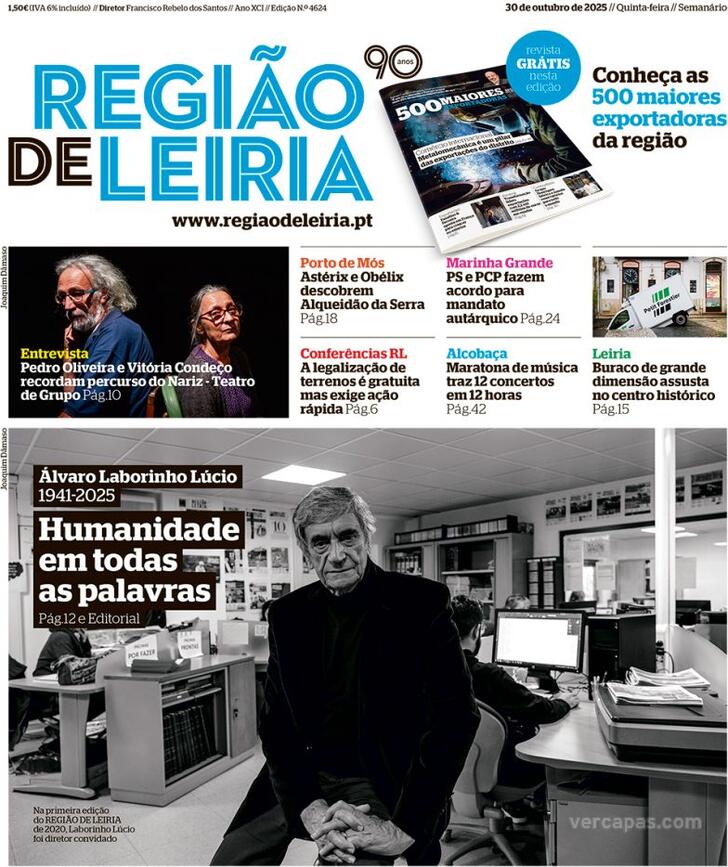 Capa Regio de Leiria - 2025-10-30