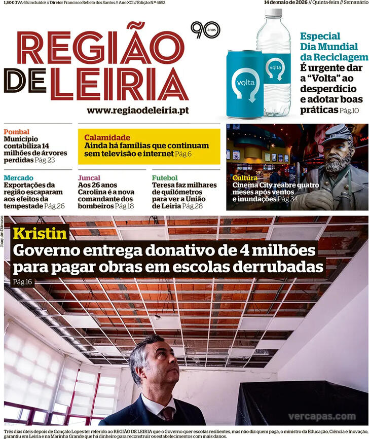 Capa Regi�o de Leiria - 2026-05-14