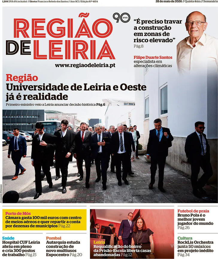 Capa Regi�o de Leiria - 2026-05-28