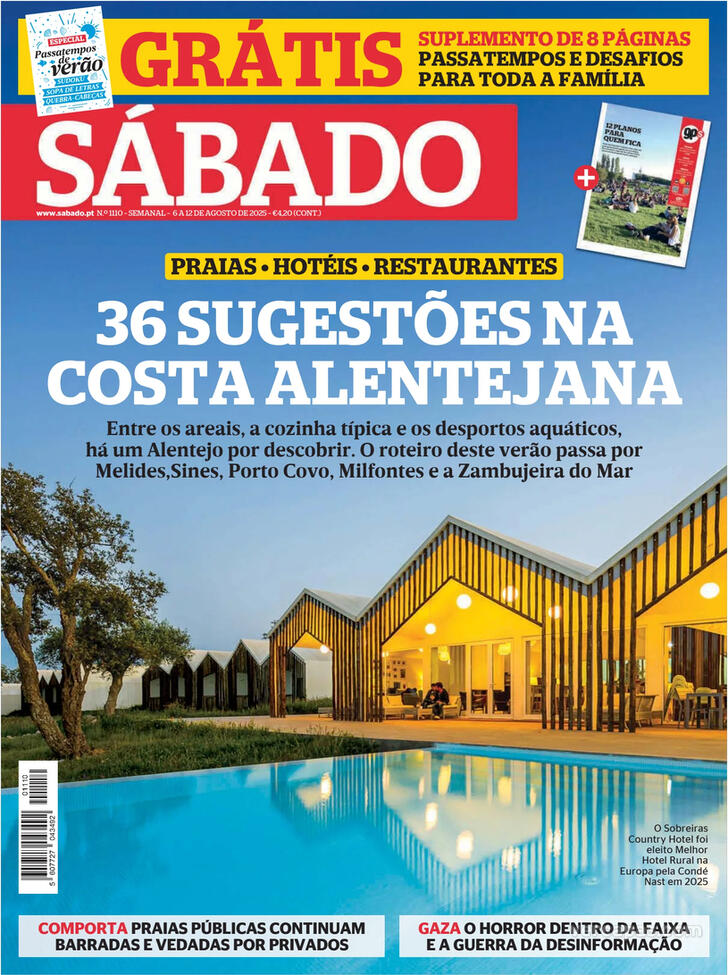 Capa Sbado - 2025-08-06