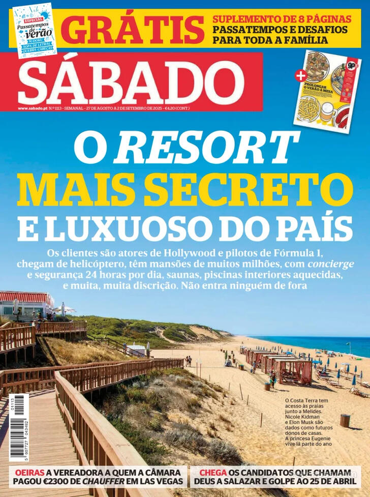 Capa Sbado - 2025-08-27