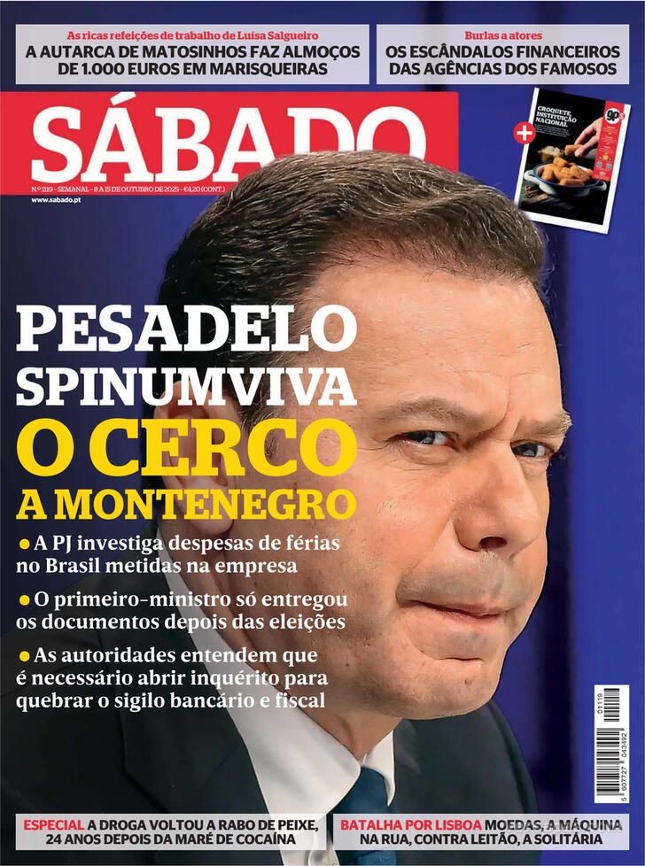 Capa Sbado - 2025-10-08