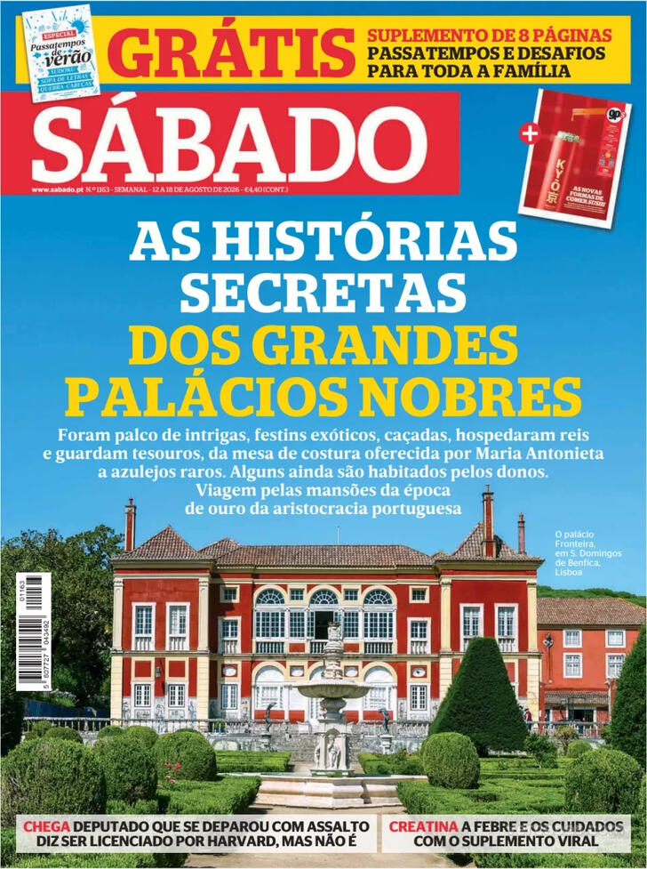 Capa S�bado - 2026-08-12