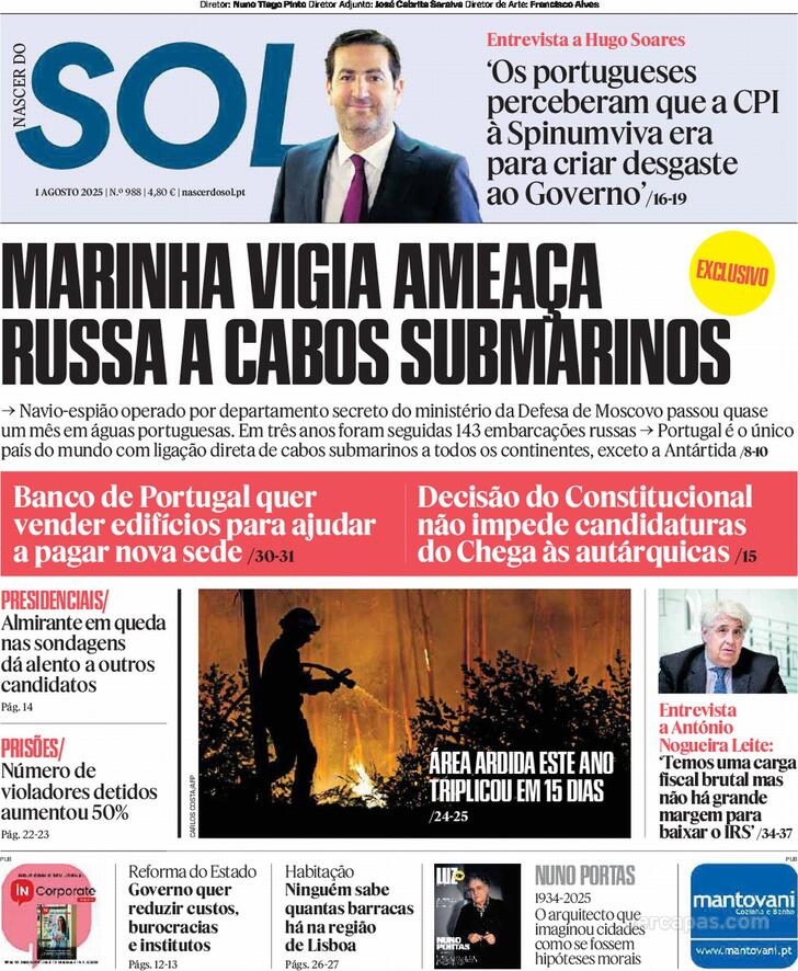 Capa SOL - 2025-08-01
