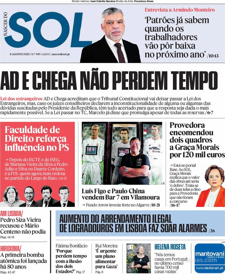 Capa SOL - 2025-08-08
