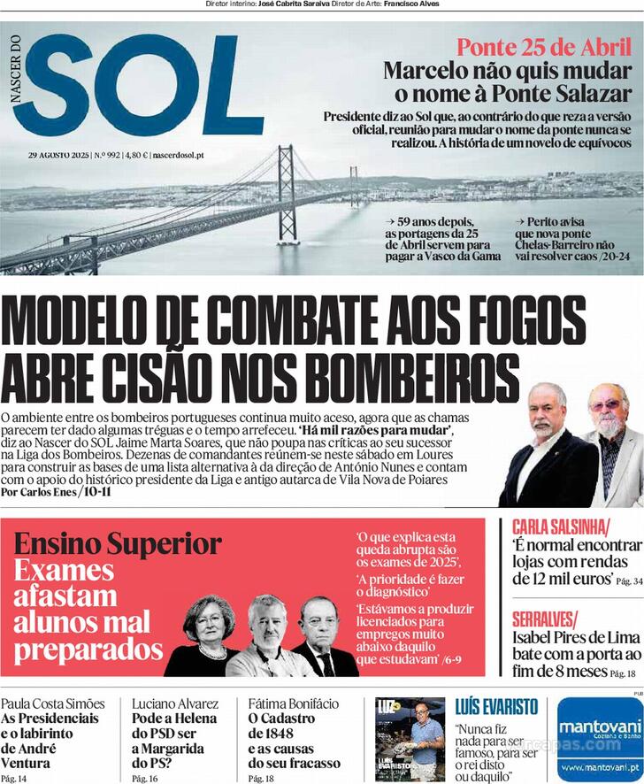 Capa SOL - 2025-08-29