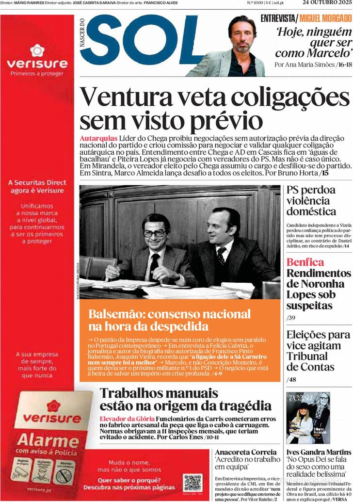Capa SOL - 2025-10-24