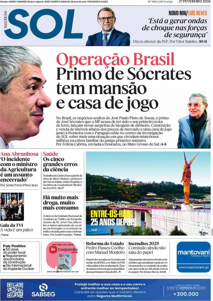 Capa SOL - 2026-02-27