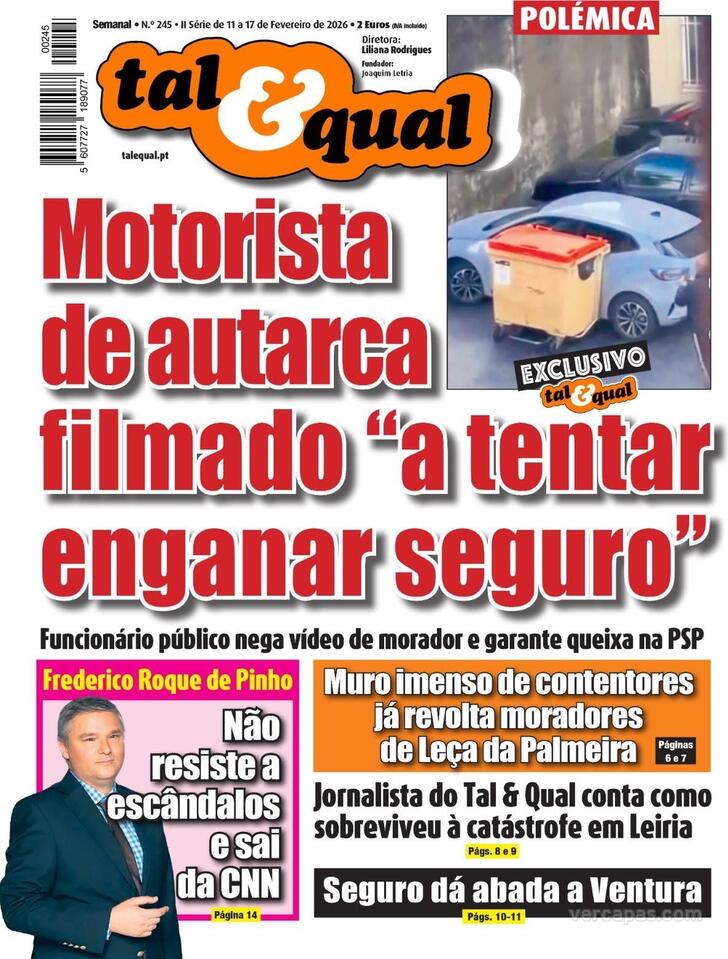 Capa Tal & Qual - 2026-02-11