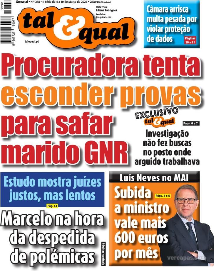 Capa Tal & Qual - 2026-03-04