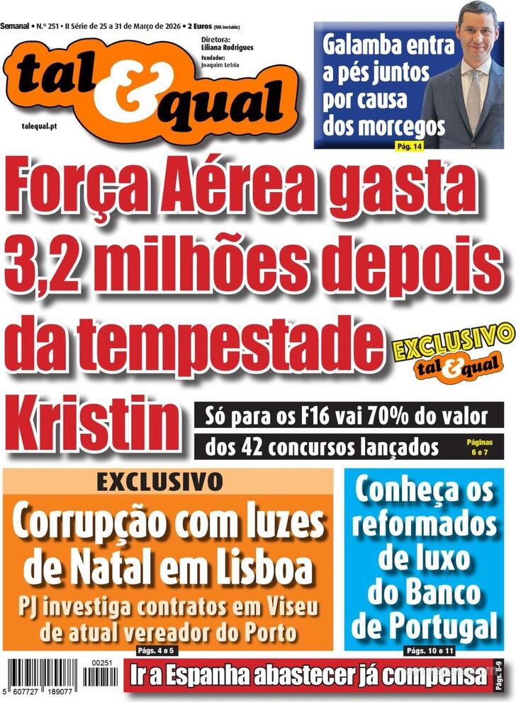 Capa Tal & Qual - 2026-03-25